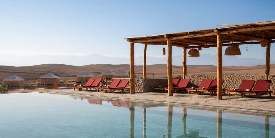 Marrakech: Agafay Desert Inara Camp Pool Day Pass with Lunch - FAQ