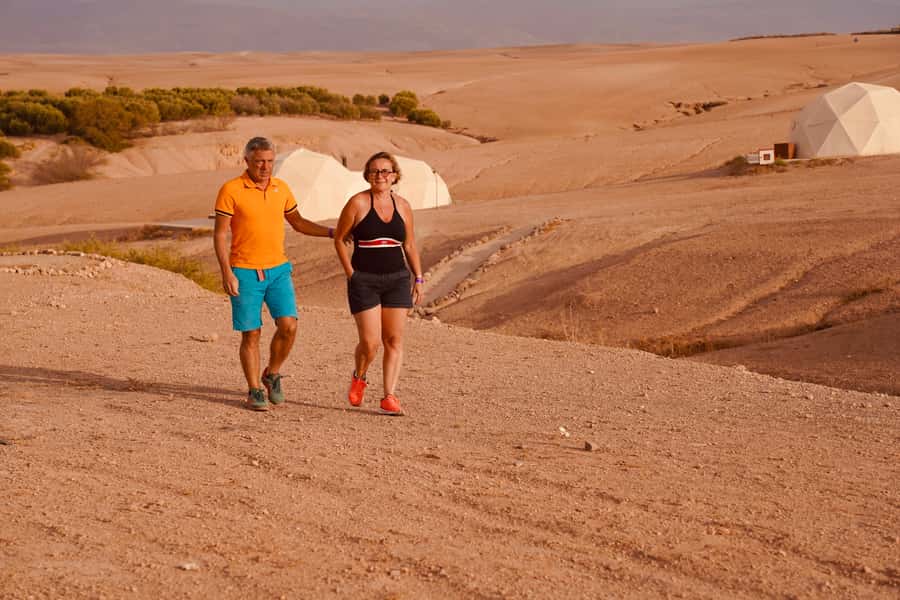 Marrakech: Agafay Desert Magic Sunset Dinner & Live Show - What dinner includes, and what it tastes like