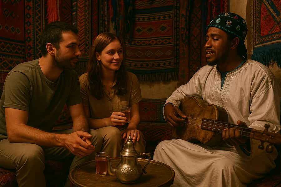Marrakech: Agafay Desert Magic Sunset Dinner & Live Show - Getting out of Marrakech without losing time