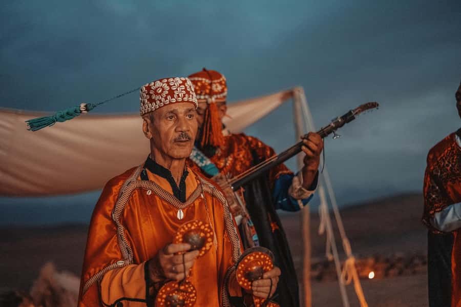 Marrakech: Agafay Desert Private Dinner w/ Music & Fire Show - The one-hour drive from Marrakech to Inara Camp