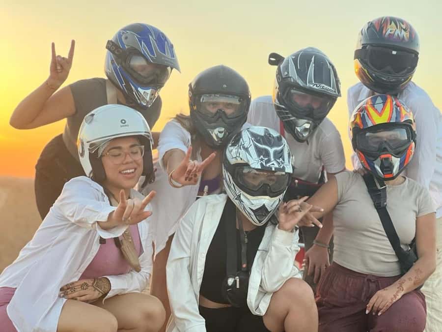 Marrakech: Agafay Desert Quad Bike & Camel Ride with Dinner - Dinner, music, Berber dancing, and fire