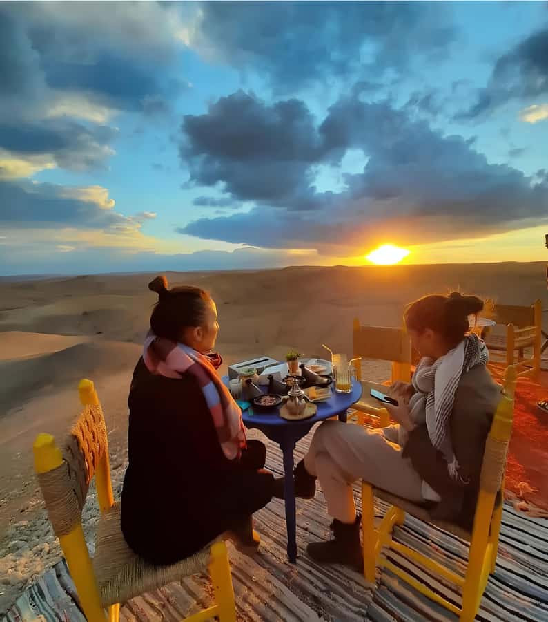 Marrakech: Agafay Desert Quad Biking, Camel Ride Fire Show - Camel time in the rocky desert