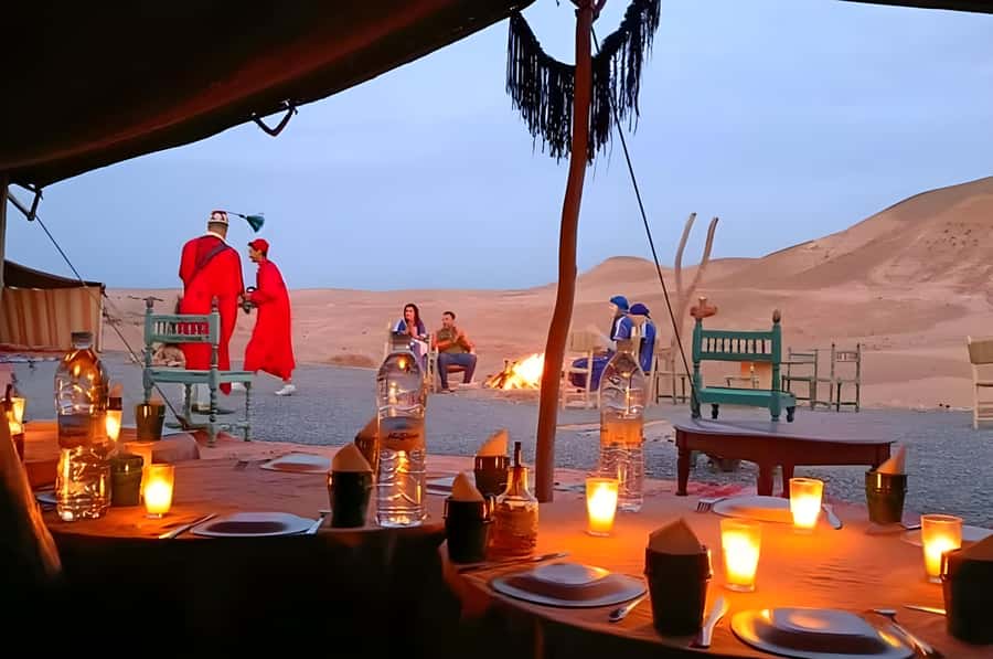 Marrakech: Agafay Desert Quad Biking, Camel Ride Fire Show - Who will enjoy this evening most