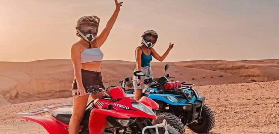 Marrakech: Agafay Desert Quad Biking Tour with Dinner-Show - Quick points before you book