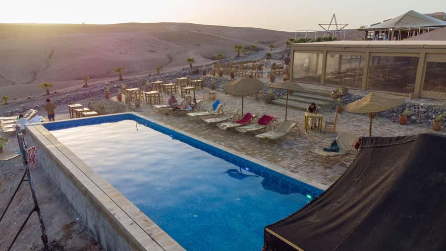 Marrakech: Agafay Desert Quad, Camel or Pool Day with Lunch - Camel riding, photos, and animal considerations