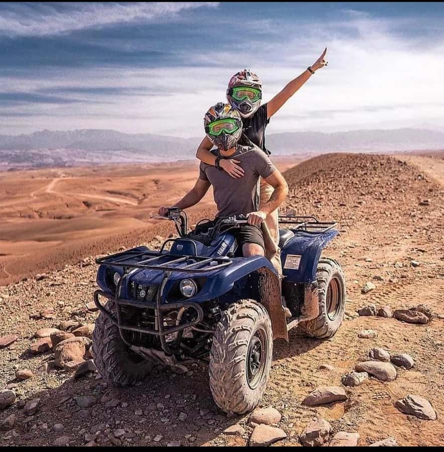 Marrakech: Agafay Desert Quad, Camel Ride & Dinner Show - Leaving Marrakech for Agafay’s Rocky Horizon