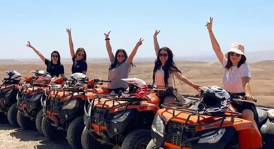 Marrakech: Agafay Desert Quad Camel Rides, Pool, Dinner Show - The desert pool is more than a decorative extra