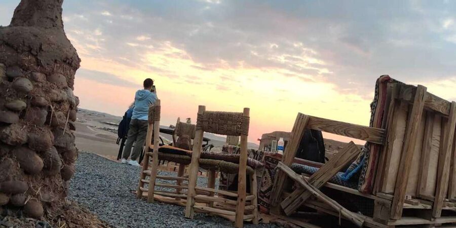 Marrakech: Agafay Desert Quad & Camel Rides with Dinner Show - A Fifteen-Minute Camel Ride at Sunset