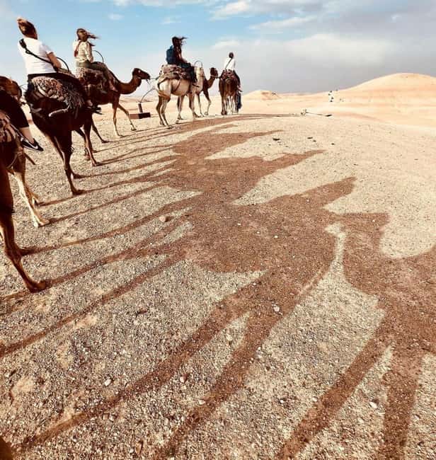 Marrakech: Agafay Desert Sunset, Camel Ride, Dinner and Show - Dinner beneath the Agafay stars