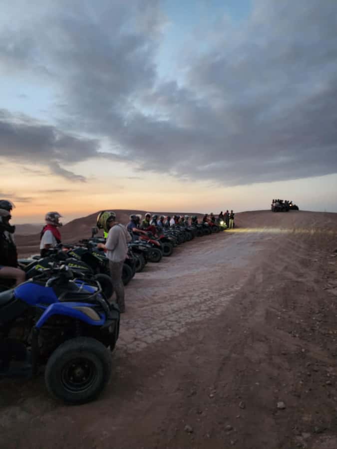 Marrakech: Agafay Desert Sunset Camel Ride, Quad & Dinner - A 20-minute camel ride at sunset