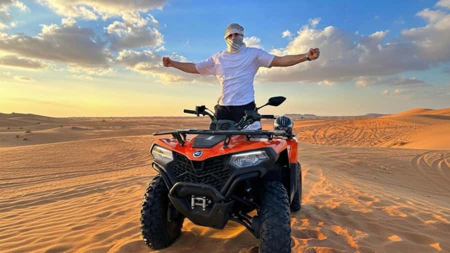 Marrakech: Agafay Desert Tour Quad bike & Dinner fire show - Key points before you book