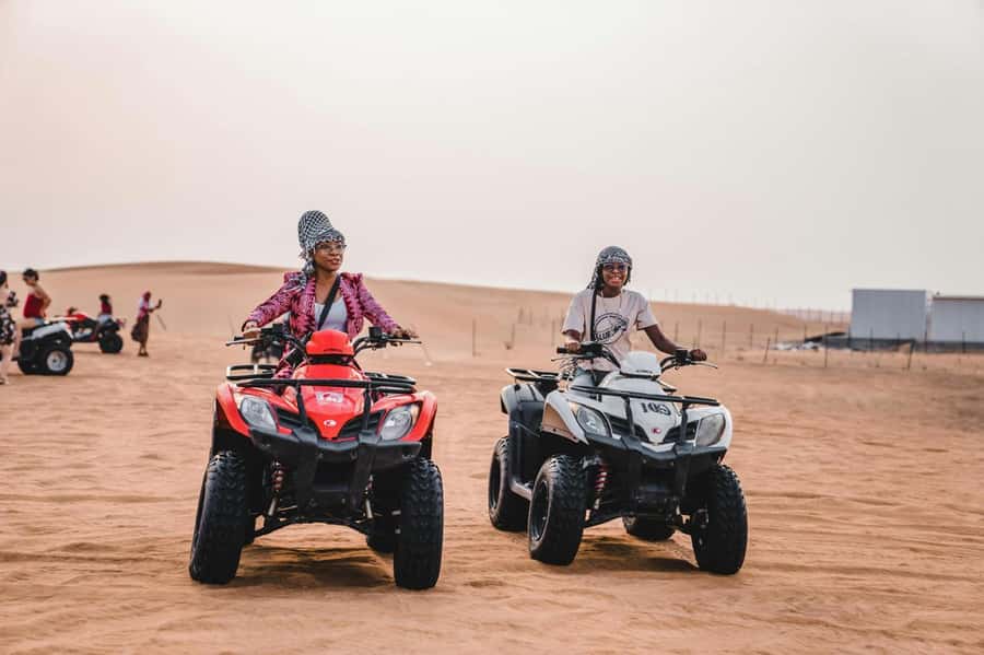 Marrakech: Agafay Desert Tour Quad bike & Dinner fire show - Who will enjoy this Agafay evening most?
