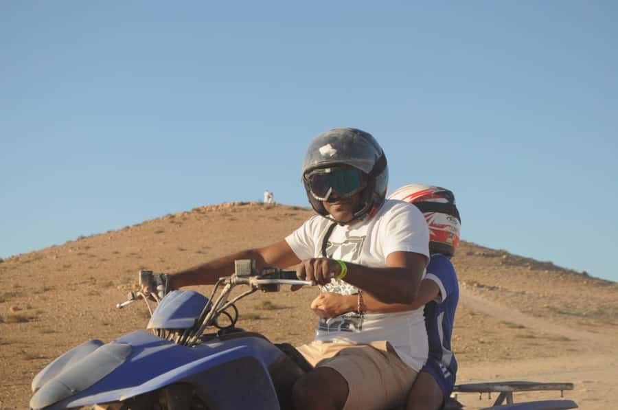 Marrakech: Agafay Desert Trip with Activities and Dinner - The fire show and final ride home