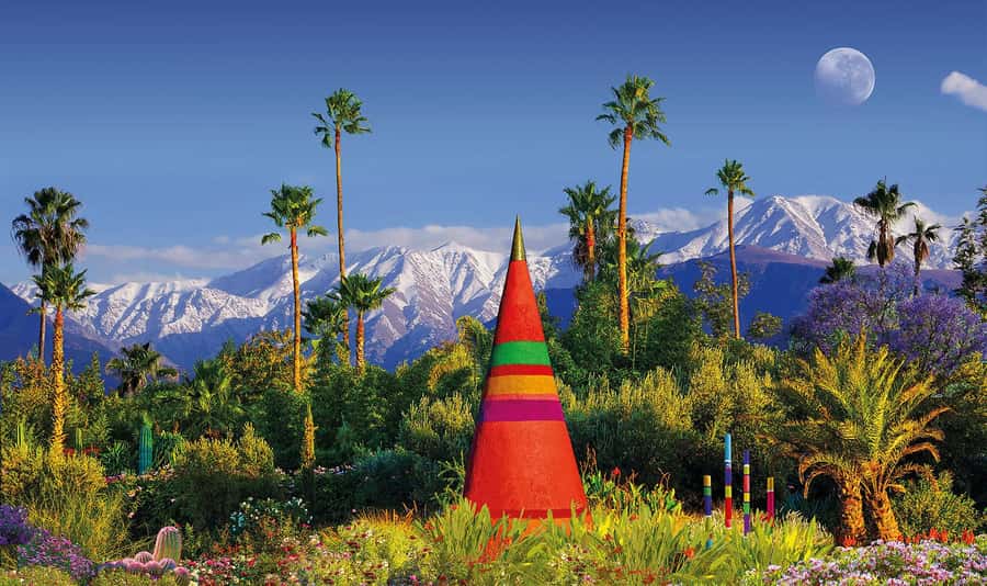 Marrakech: André Heller's ANIMA Garden Ticket - Follow the shady paths and let the garden reveal itself