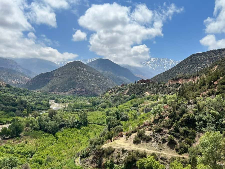 Marrakech: Atlas Mountains, Agafay Desert, Waterfall & Lunch - Leaving Marrakech for Lala Takerkoust