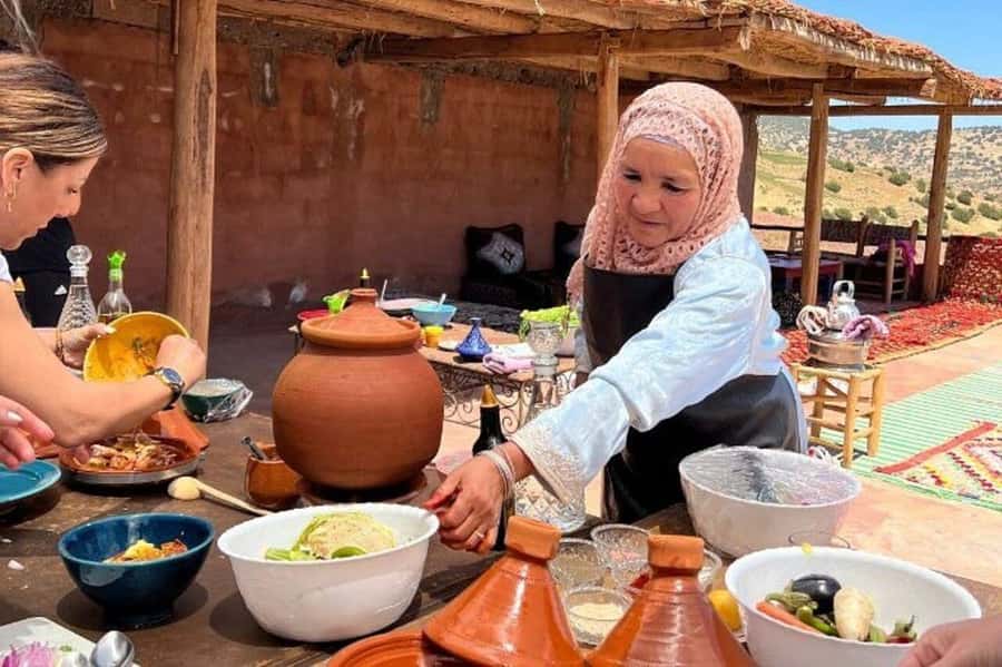 Marrakech: Atlas Mountains Cooking Class with Berber Family - What makes the family hosting special