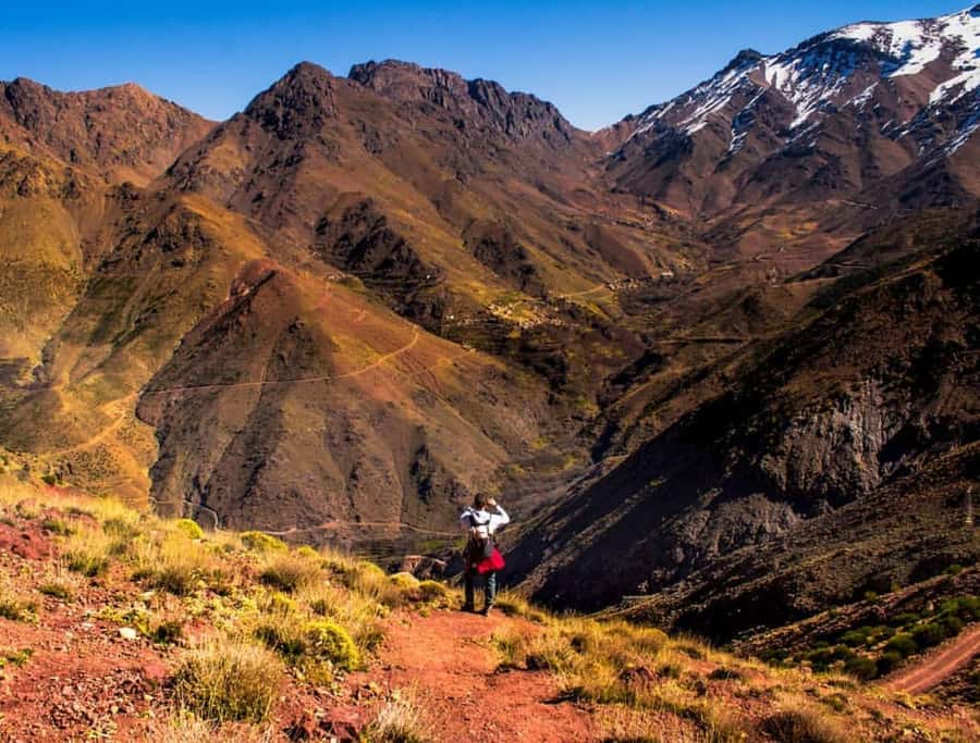 Marrakech: Atlas Mountains Summit Day Trek 2700m - Tea and a first taste of mountain hospitality