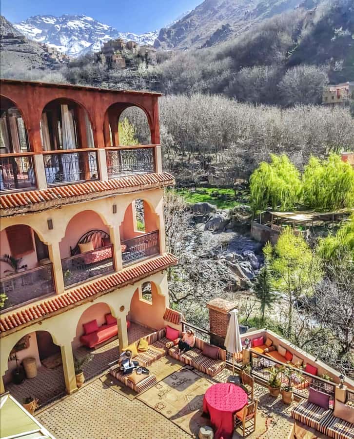 Marrakech: Atlas Mountains & Valleys Waterfall Hike w/ Lunch - The morning drive from Marrakech to the High Atlas