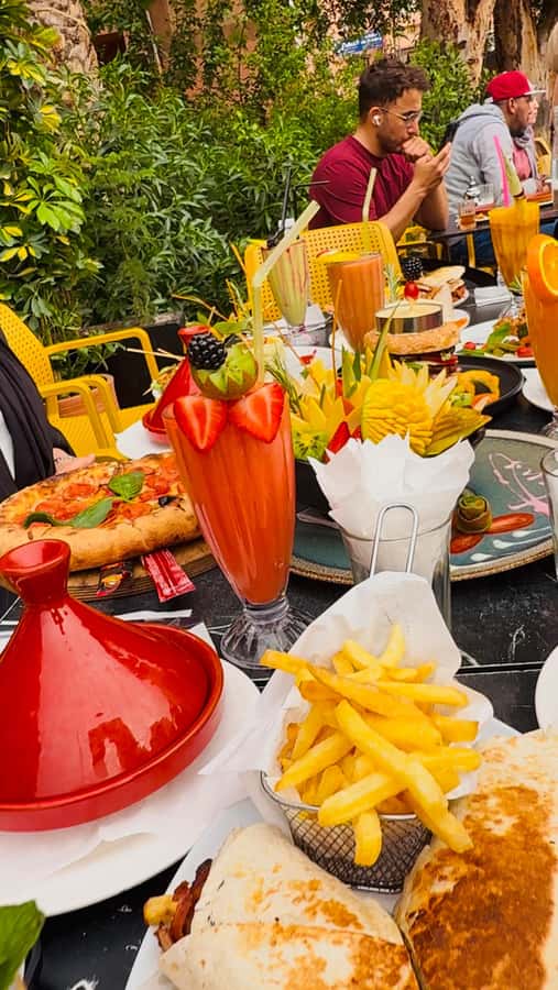 Marrakech: Authentic Local Dinner with Transport - Choosing Tangia, Brochettes, Harira, or Shawarma