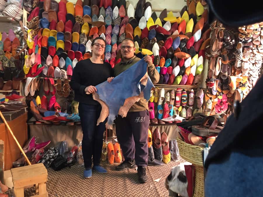 Marrakech: Babouch Making Workshop in the Medina - Meeting at Jamaa el Fna and entering the medina