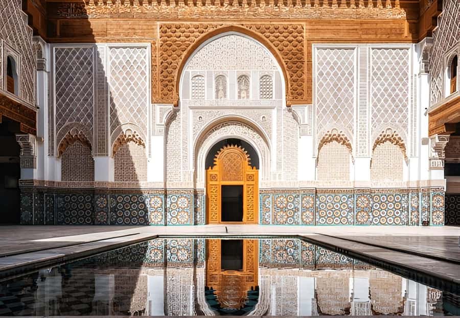 Marrakech: Bahia Palace, Ben Youssef Medersa, & Souks Tour - Bahia Palace and its 160 rooms