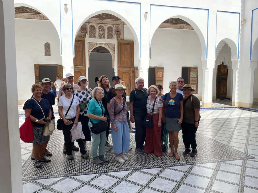Marrakech: Bahia Palace Guided Tour with Skip-the-Line Entry - Meeting at Café ARGANA in Jemaa el-Fna