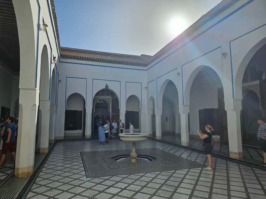 Marrakech: Bahia Palace Guided Tour with Skip-the-Line Entry - Timing, ticket choices, and what the $7 price means