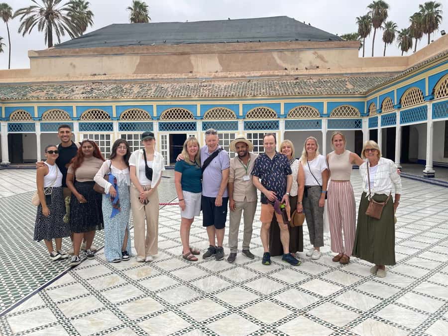 Marrakech: Bahia Palace, Madrasa Bn Yousef, Souk Medina Tour - Key points at a glance
