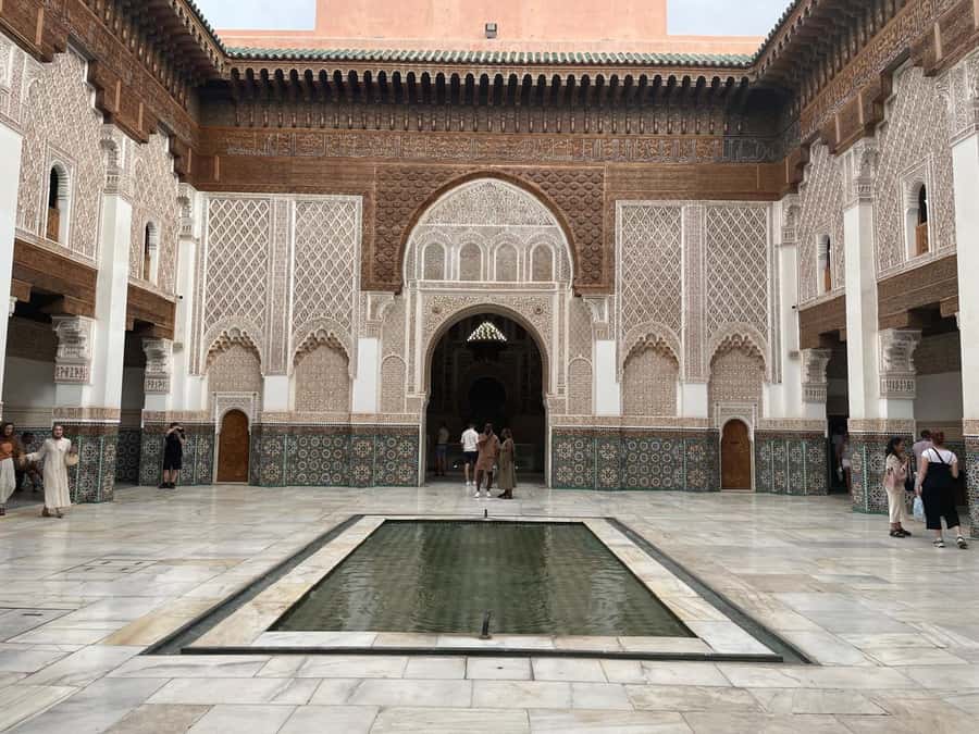 Marrakech: Bahia Palace, Madrasa Bn Yousef, Souk Medina Tour - Through the Medina souks