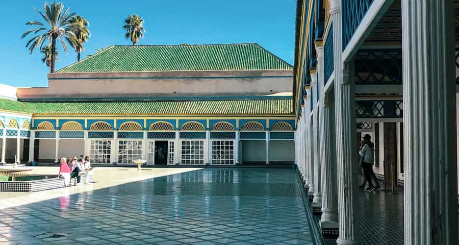 Marrakech: Bahia Palace, Madrasa Bn Yousef, Souk Medina Tour - Meeting beneath Koutoubia Mosque