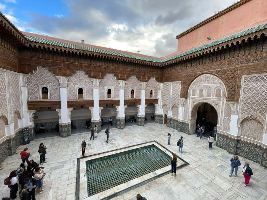 Marrakech: Ben Youssef Guided Tour with Skip-the-Line Entry - Entering Ben Youssef Madrasa
