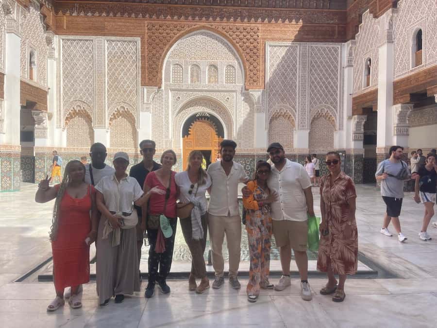 Marrakech: Ben Youssef Guided Tour with Skip-the-Line Entry - Reading the Tilework, Wood, and Stucco