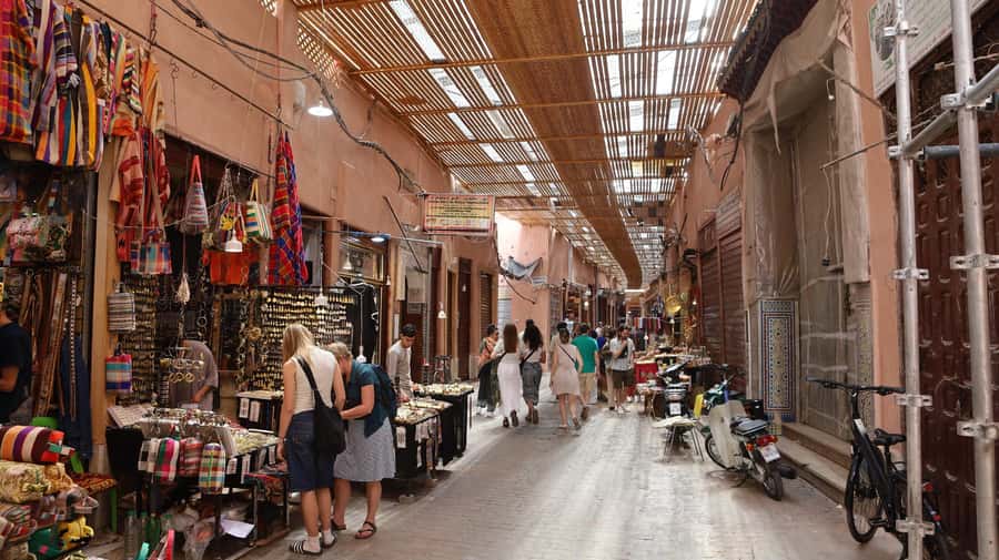 Marrakech: Ben Youssef Medersa, Le Jardin Secret & Souk Tour - Dar El Bacha and the world of the last Pasha