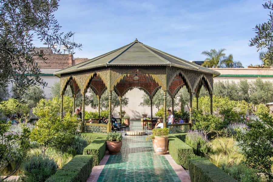 Marrakech: Ben Youssef Medersa, Le Jardin Secret & Souk Tour - Koutoubia Mosque and the end of the route