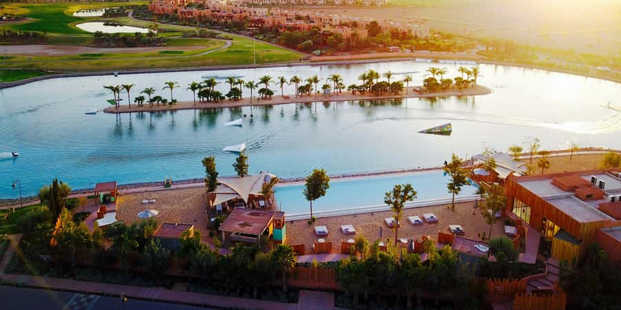Marrakech: Cable Wakeboarding Experience - The ride from Marrakech to the cable park