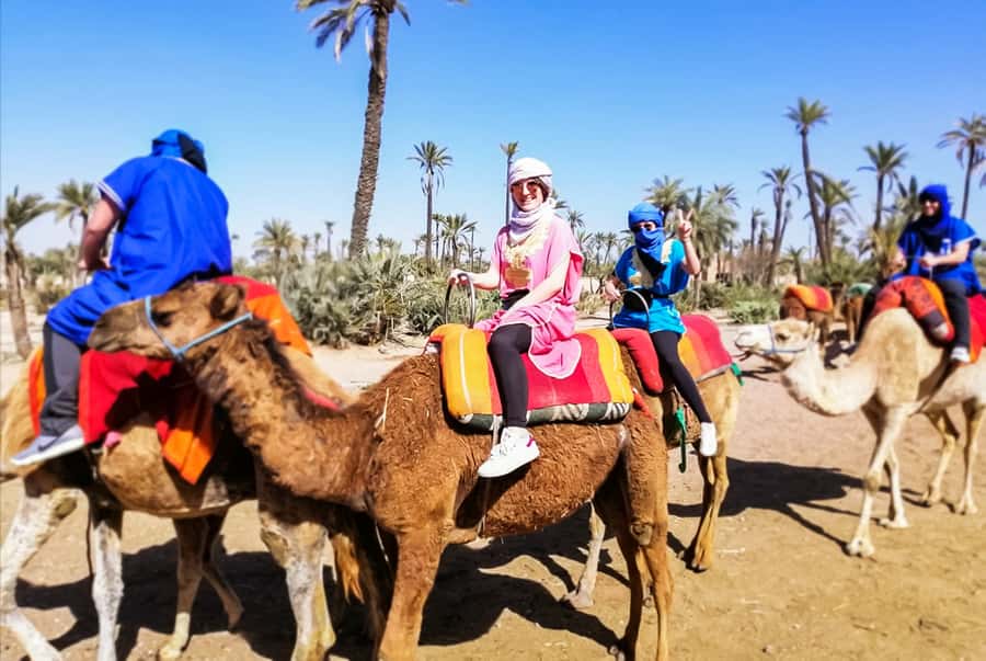 Marrakech: Camel Ride in the Oasis Palmeraie - A note about the Casablanca mention