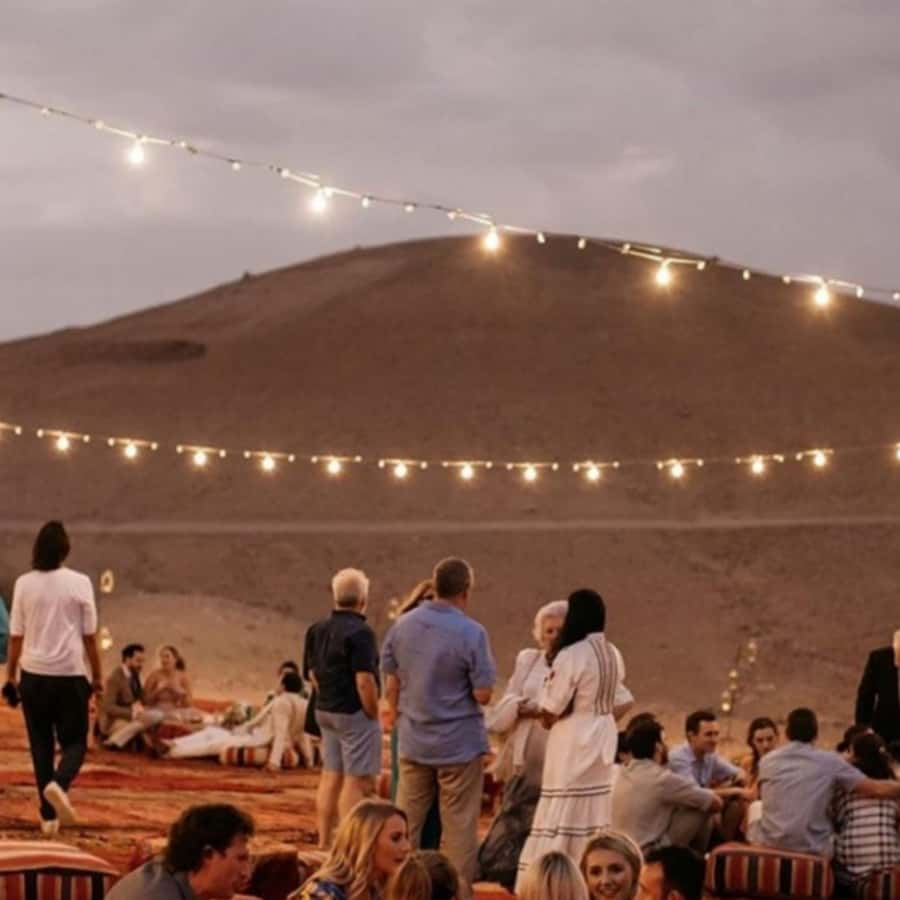 Marrakech: Camel Ride & Sunset Dinner with Fire Show - Berber music, dancing, and the fire show