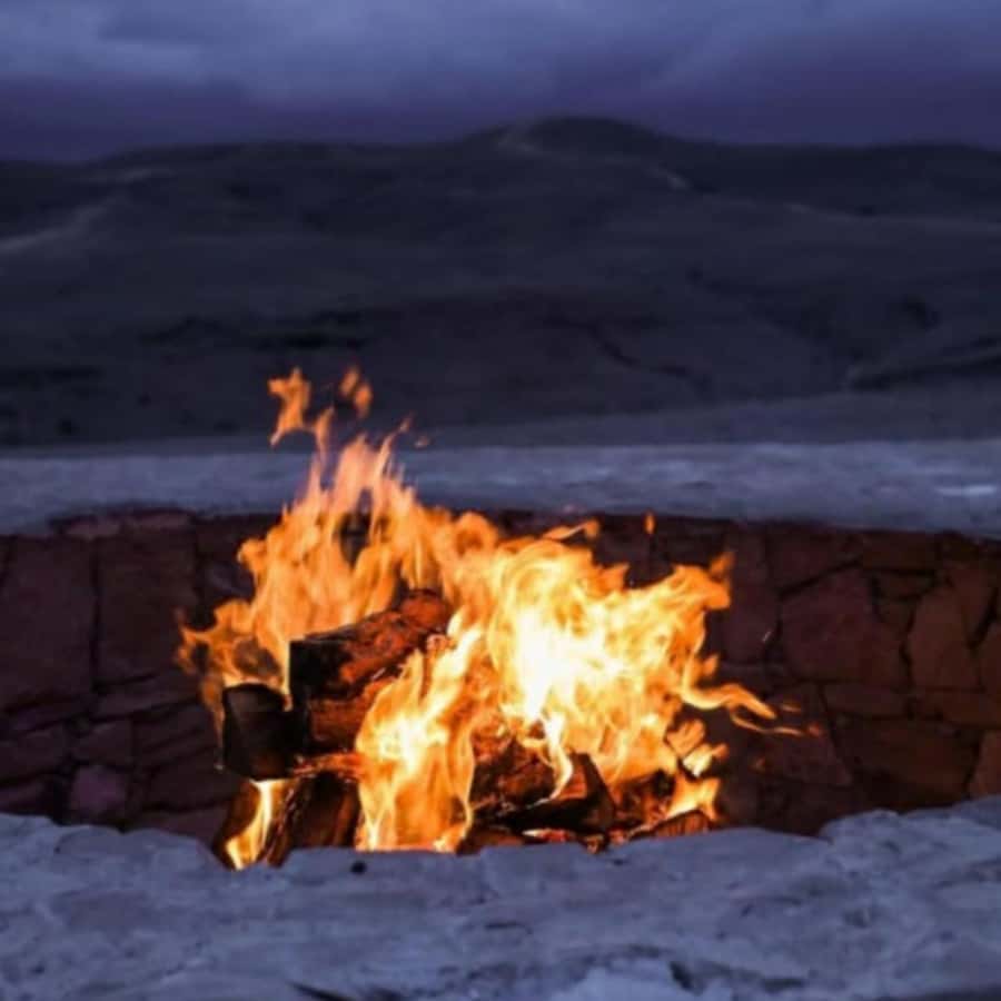 Marrakech: Camel Ride & Sunset Dinner with Fire Show - What $22 gets you