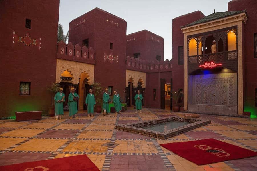 Marrakech: Chez Ali Fantasia Folklore Show & Moroccan Dinner - The fantasia horse show in a football-sized arena
