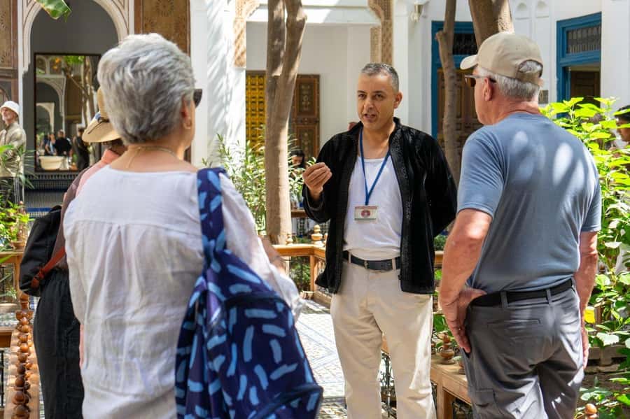 Marrakech City Tour, Private Fullday with Luxury Car - Bahia Palace, where the details do the work