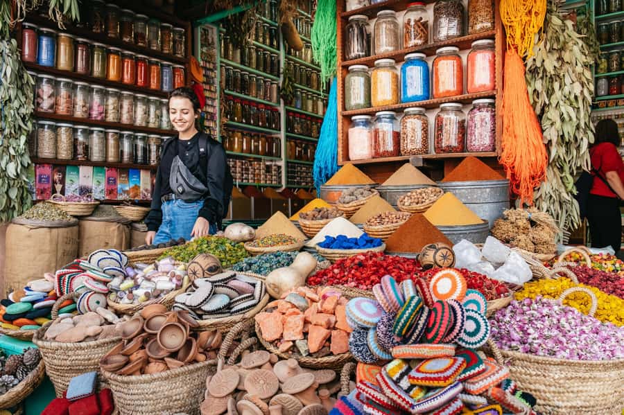 Marrakech: Colorful Medina Souks Guided Walking Tour - Key points at a glance