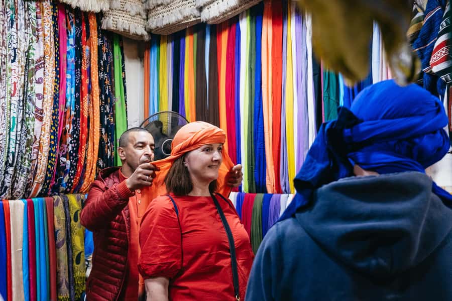 Marrakech: Colorful Medina Souks Guided Walking Tour - Meeting at Café de France and Jemaa el-Fnaa