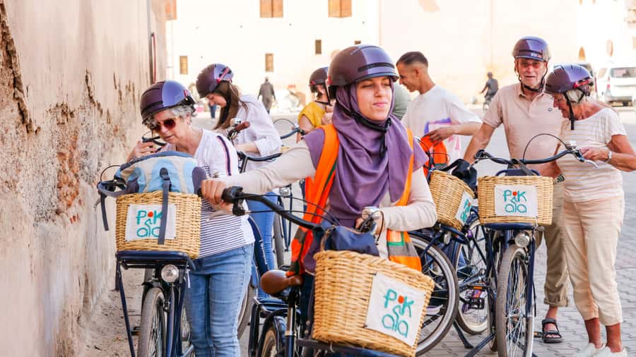 Marrakech: Cultural Bicycle Tour with Pastry and Tea - Key points before you book