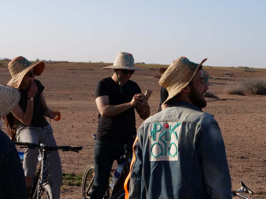 Marrakech: Cycling Tour in Palm Groove with Local Breakfast - Breakfast at Aziz’s atelier