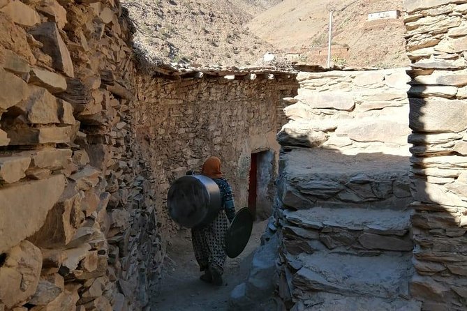 Marrakech Day Trip: Agafay Desert, Atlas Mountains and Camel Ride - Lunch in a mountain village
