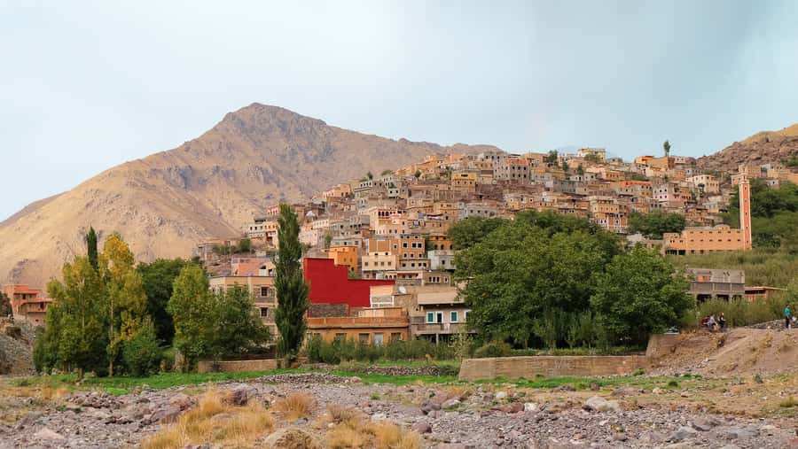 Marrakech Day trip Atlas Mountains & Agafay Desert - Morning pickup and the drive toward Imlil