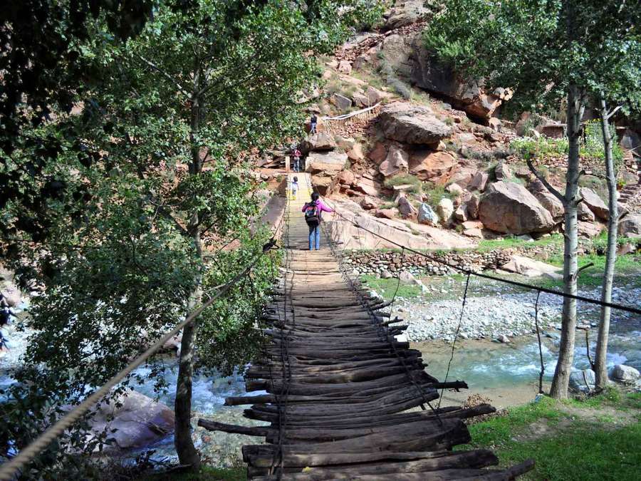 Marrakech Day Trip to Ourika valley & Waterfalls - The one-hour walk to Ourika waterfalls