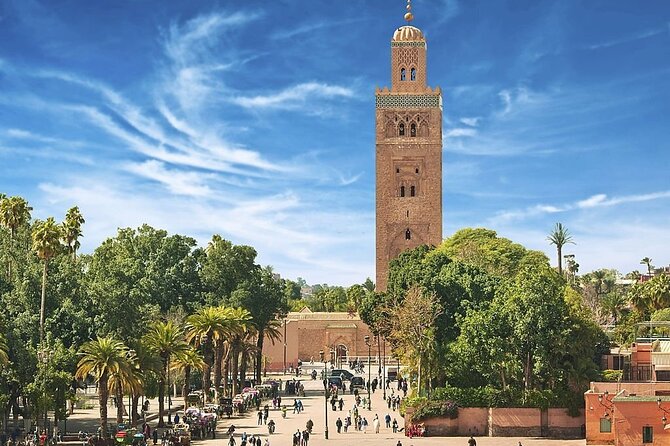 Marrakech Day Trip with Camel Ride from Casablanca - Koutoubia Mosque from the outside