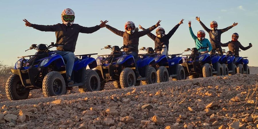 Marrakech: Desert and Palm Grove Quad Tour with Tea - What to pack for a cleaner, easier ride