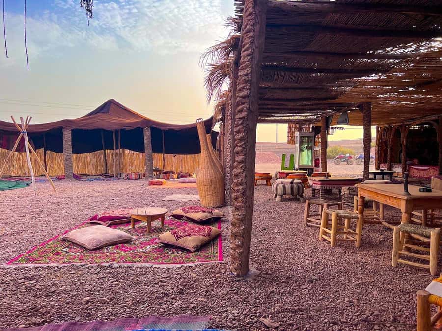 Marrakech: Desert and Palm Grove Sunset Quad Tour with Tea - Getting comfortable on a 300CC quad